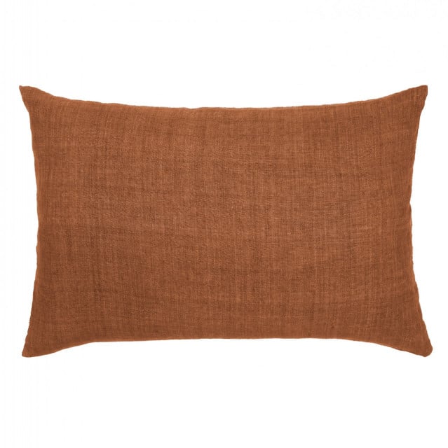 Fata de perna dreptunghiulara maro din fibre naturale 45x70 cm Gable Cozy Living Copenhagen