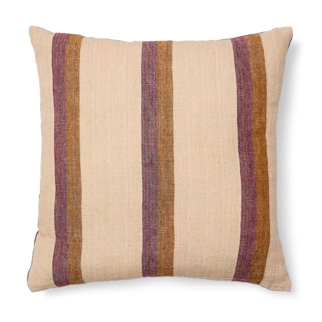 Fata de perna multicolora din fibre naturale 45x45 cm Arven Kave Home