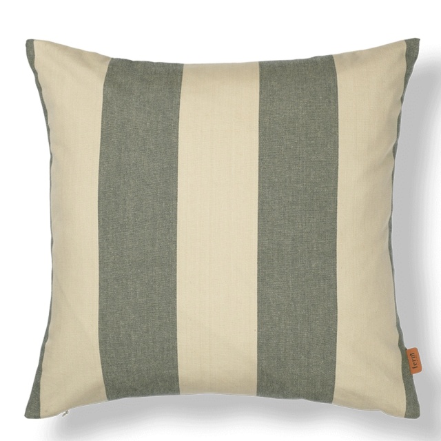 Fata de perna verde din bumbac 50x50 cm Strand Ferm Living