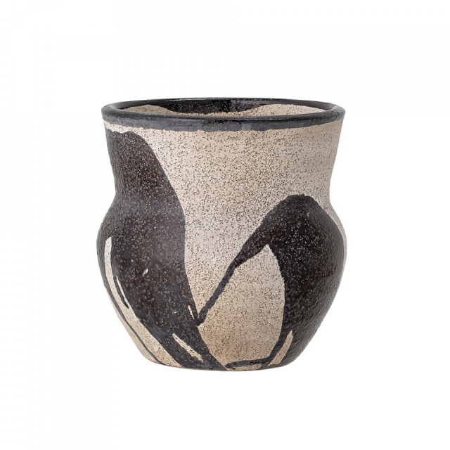 Ghiveci decorativ multicolor din teracota 14 cm Nala Bloomingville