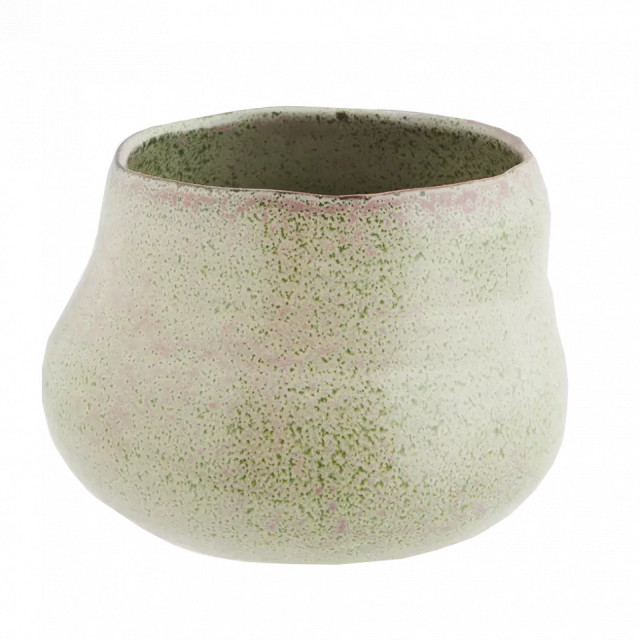 Ghiveci verde din ceramica 15 cm Denise Madam Stoltz