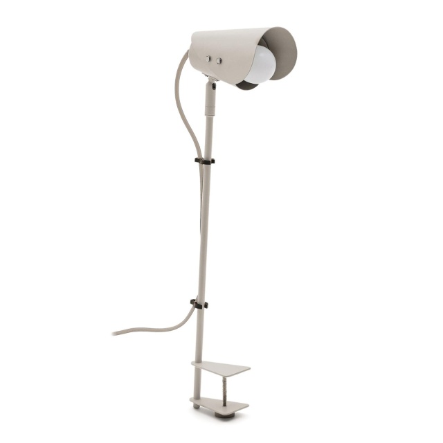 Lampa birou gri din metal 51 cm Jula Kave Home