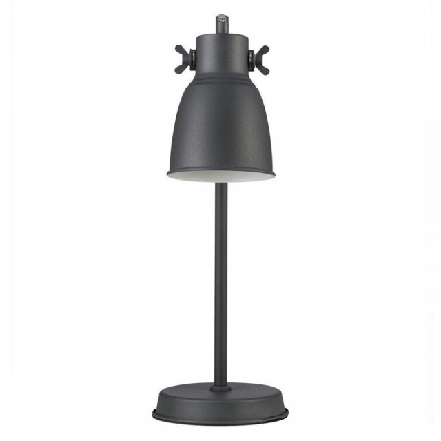 Lampa birou neagra din metal 47 cm Adrian Black Nordlux