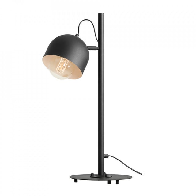 Lampa birou neagra din metal 62 cm Beryl Aldex