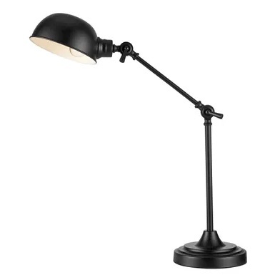 Lampa birou neagra din metal 80 cm Portland Markslojd