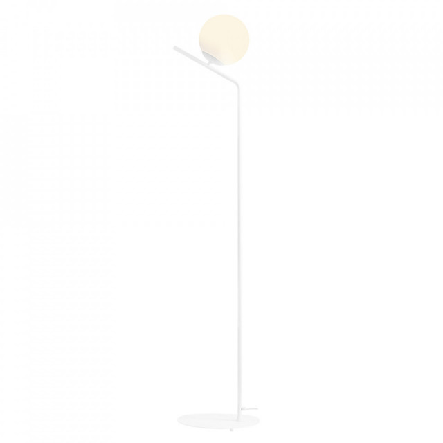 Lampadar alb din metal 161 cm Gallia Aldex