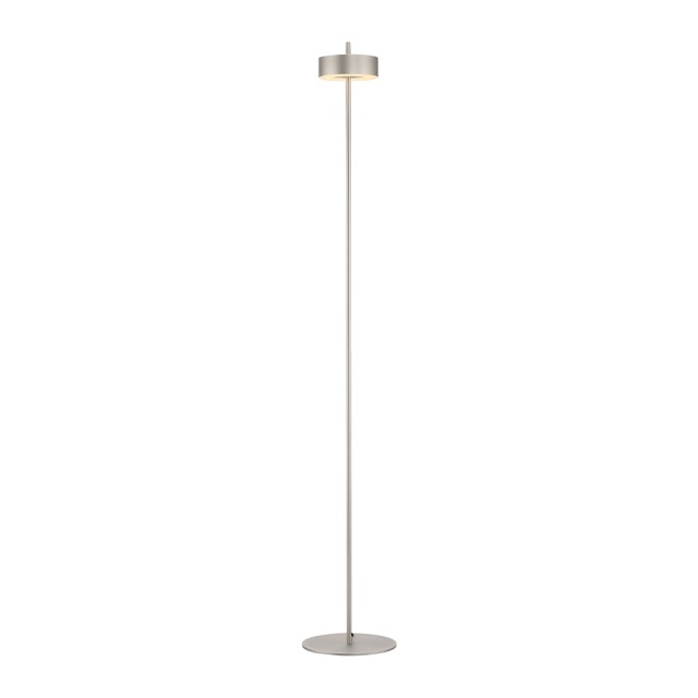 Lampadar argintiu din metal 140 cm Rotate Zuma Line