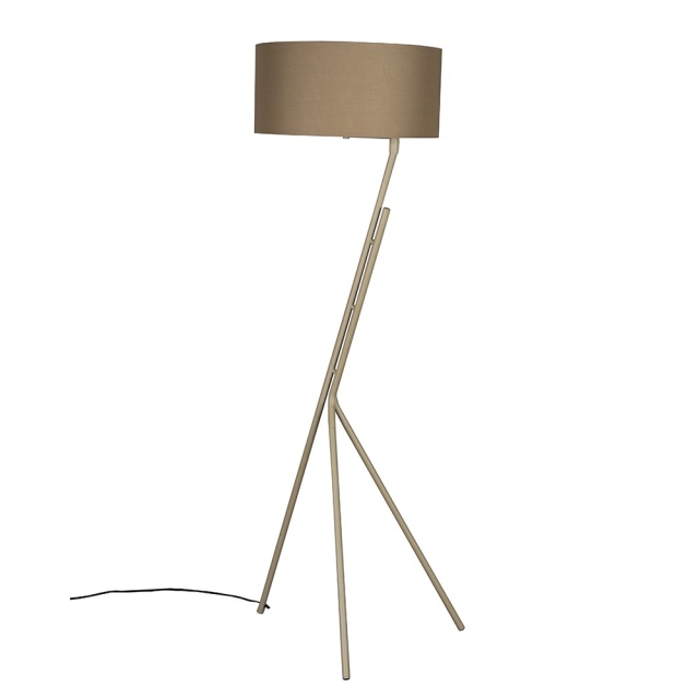 Lampadar bej din metal 150 cm Murphy Dutchbone