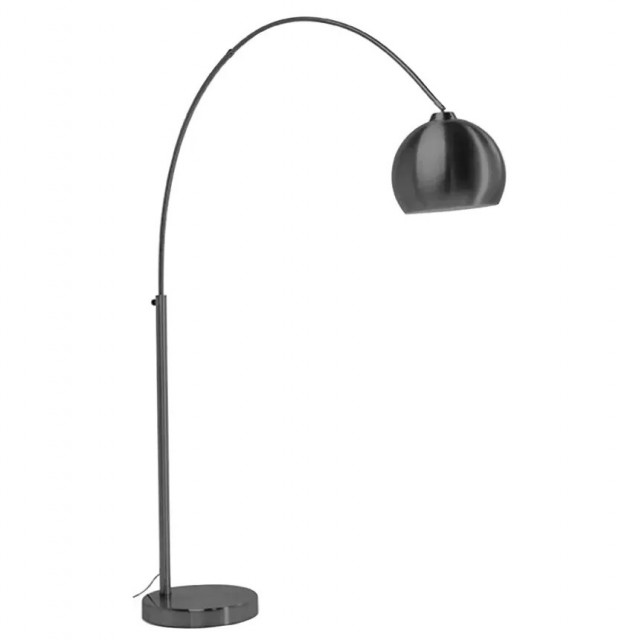 Lampadar negru din metal 175 cm Satin Kare