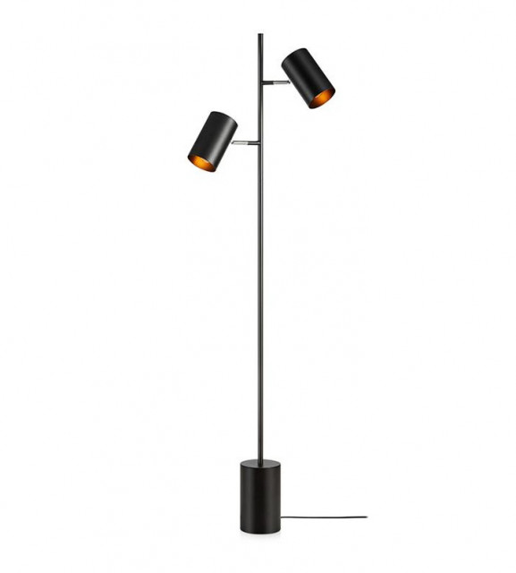 Lampadar negru din metal cu 2 becuri 144 cm Twin Markslojd