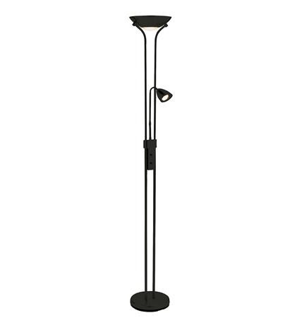 Lampadar negru din metal cu 2 becuri 180 cm Detroit Markslojd