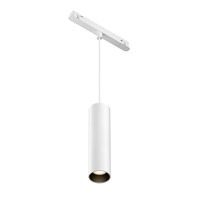 Lustra alba din metal cu LED Focus Pen Exility 12-1040 Maytoni