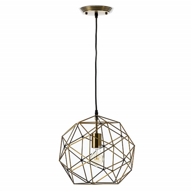 Lustra aurie din metal Nina Thai Natura
