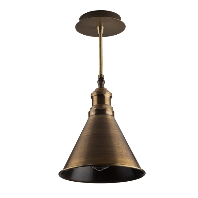 Lustra maro din metal Cone The Home Collection