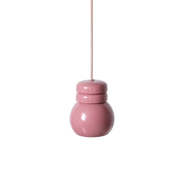Lustra roz din ceramica Blush HKliving