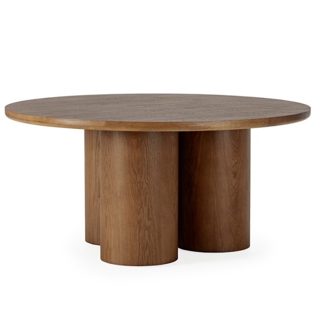 Masa dining maro din lemn 160 cm Tarol Thai Natura