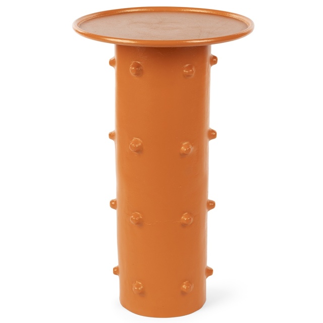 Masa laterala portocalie din metal 33 cm Pinch Me Bold Monkey