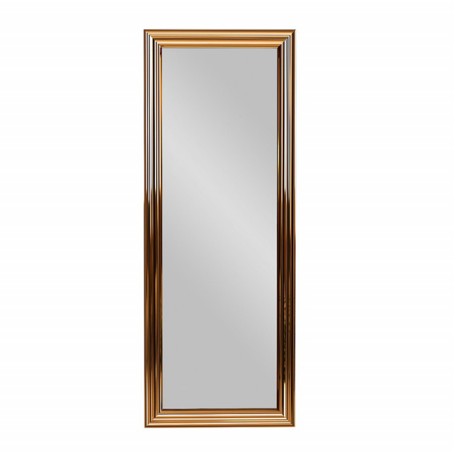 Oglinda dreptunghiulara maro bronz din lemn 40x105 cm Smooth The Home Collection