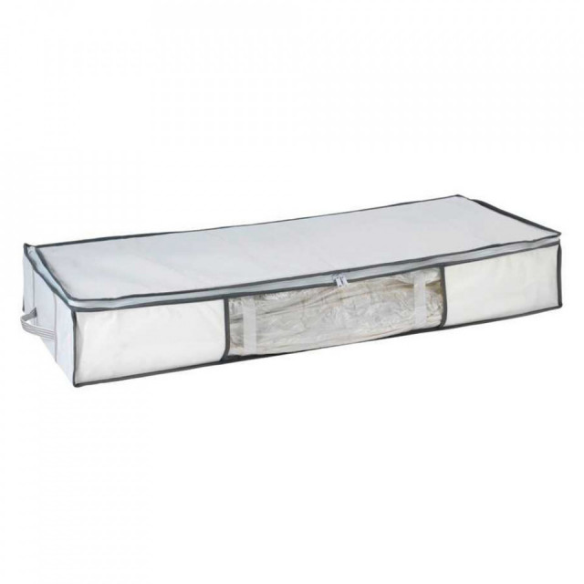 Organizator alb/transparent din fibre sintetice Vacuum Soft Bed Wenko