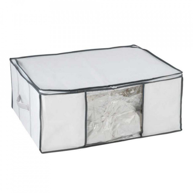 Organizator alb/transparent din fibre sintetice Vacuum Soft L Wenko