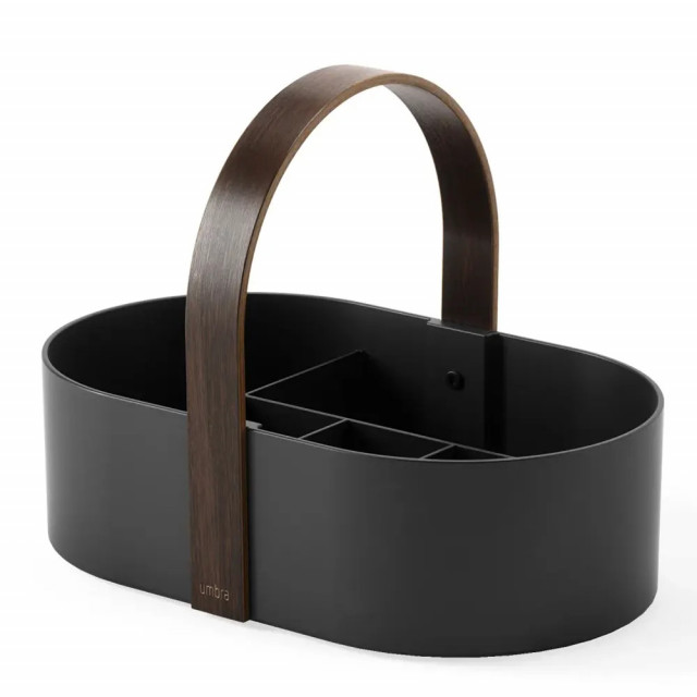 Organizator negru/maro din lemn Bellwood Umbra