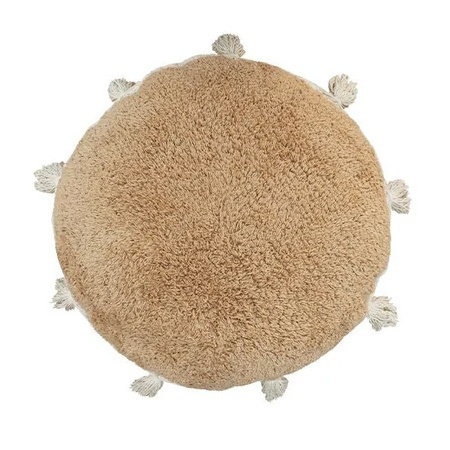 Perna de podea grej/crem din bumbac 48 cm Sind Lorena Canals