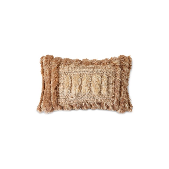 Perna dreptunghiulara bej din fibre naturale 25x40 cm Terde HKliving