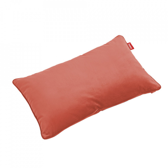 Perna dreptunghiulara maro din catifea reciclata 40x66 cm King Fatboy