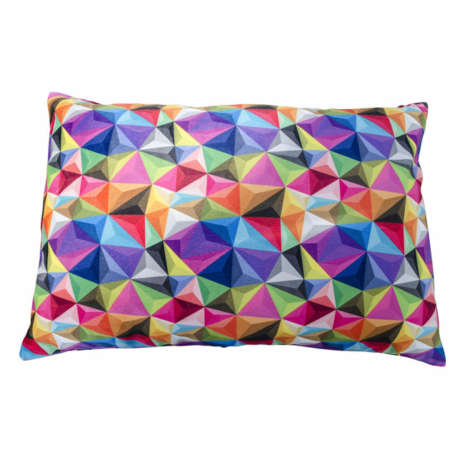 Perna dreptunghiulara multicolora din catifea 40x60 cm Dora Versmissen