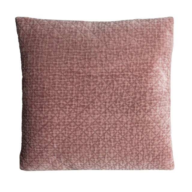 Perna patrata roz din bumbac 50x50 cm Kiarona Vical Home