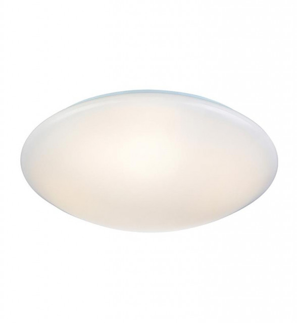 Plafoniera alba din plastic cu LED Plain XL Markslojd