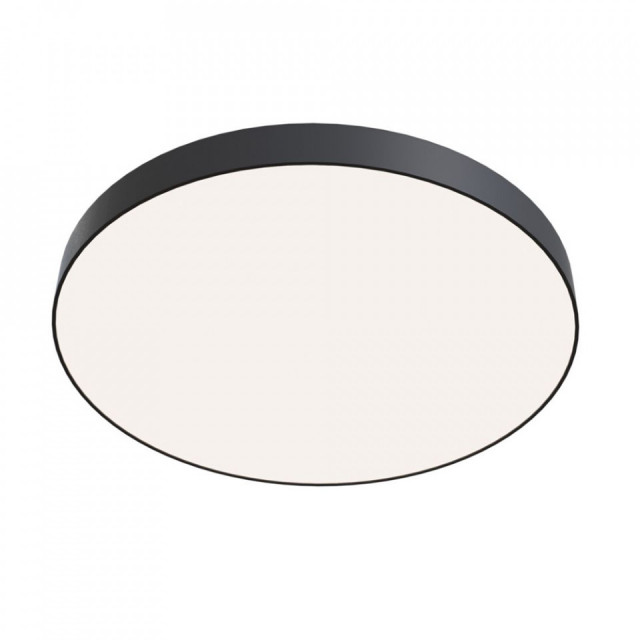 Plafoniera neagra din plastic si aluminiu cu LED Zon Maytoni