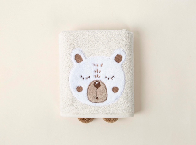 Prosop crem din bumbac 50x75 cm Teddy The Home Collection