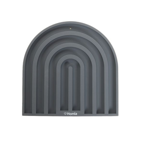 Protectie pentru vase fierbinti gri din silicon Arula Homla