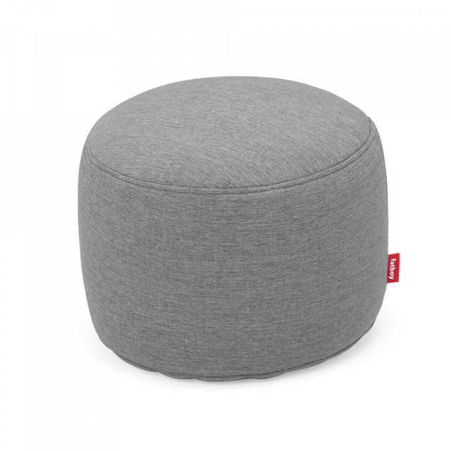 Puf exterior gri piatra din olefina 50 cm Point Fatboy