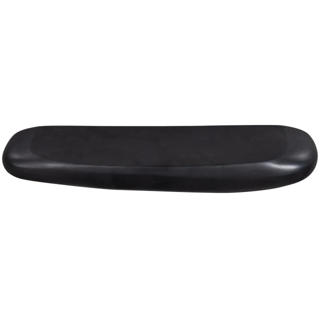 Raft negru din metal 50 cm Rock Woood