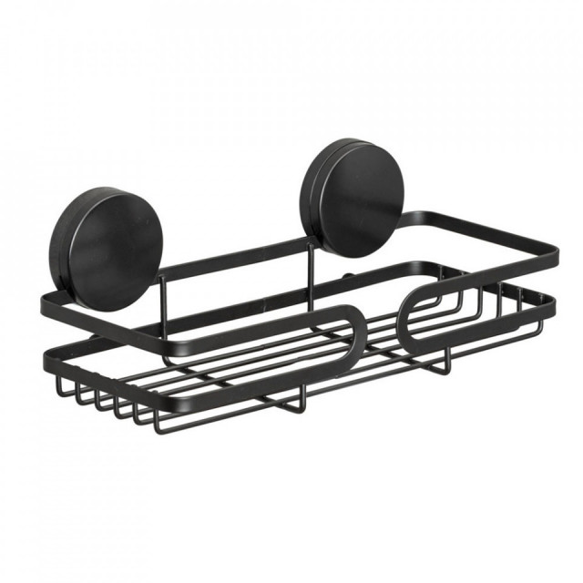 Raft pentru baie negru din metal 26 cm Pavia Wenko