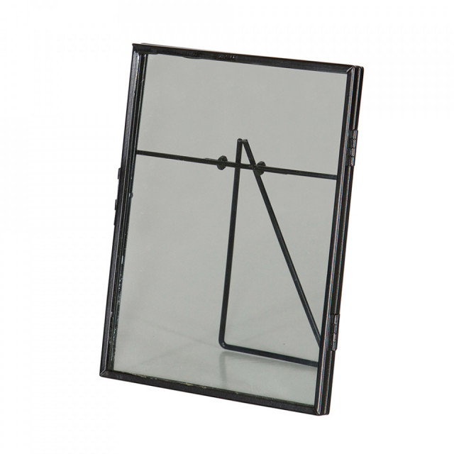 Rama foto neagra din metal 15x18 cm Gallery BePureHome