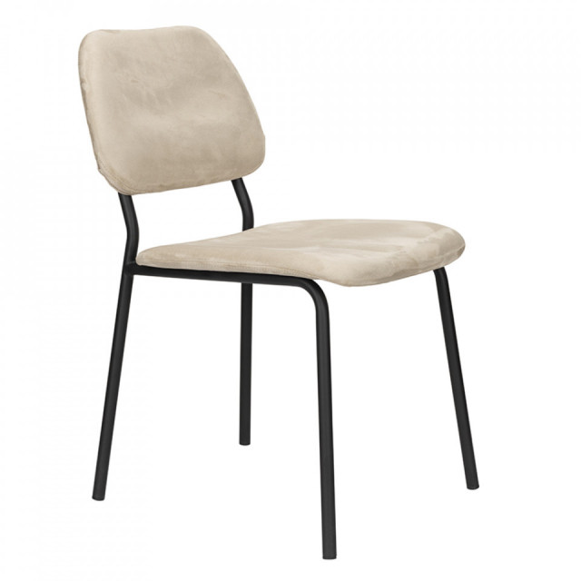 Scaun dining bej din poliester Darby Dutchbone