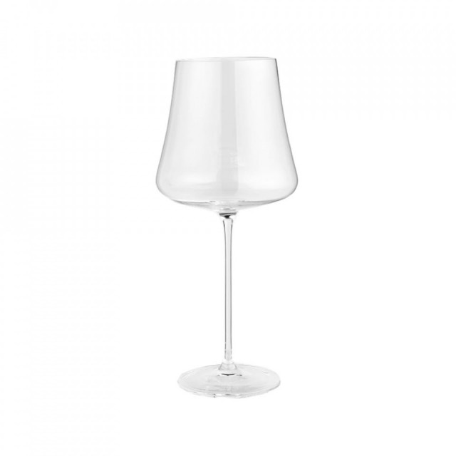 Set 2 pahare transparente din sticla pentru vin 10,4x24 cm Silhouette Red Bolia