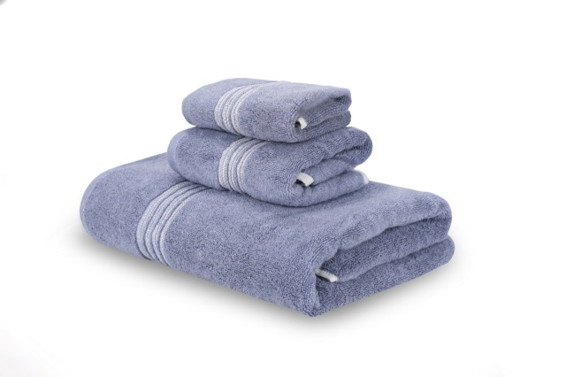 Set 3 prosoape albastre din bumbac Antique The Home Collection