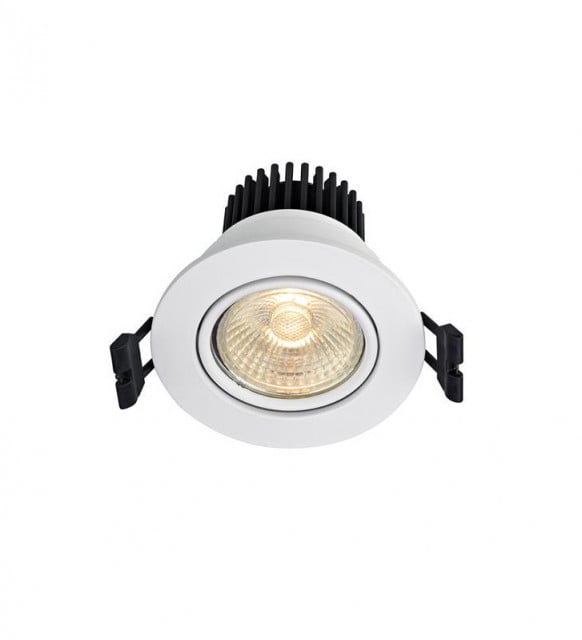 Set 3 spoturi dimabile albe/negre din metal cu LED Apollo Markslojd