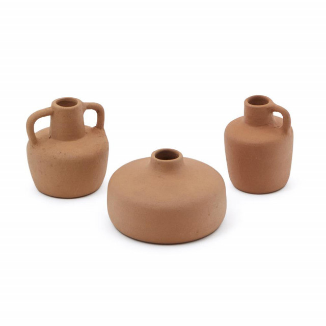 Set 3 vaze maro din ceramica Sofra Kave Home