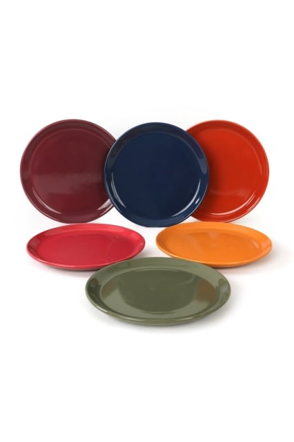 Set 6 farfurii pentru desert multicolore din ceramica 20 cm Sed The Home Collection