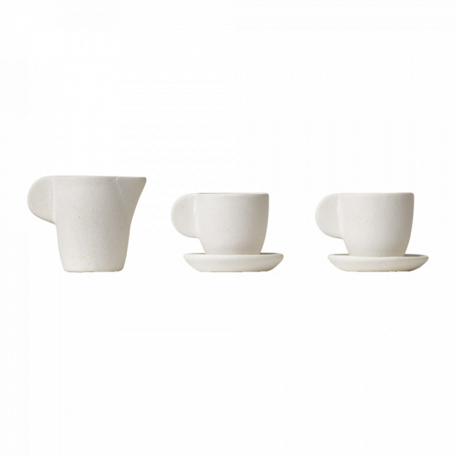Set de joaca alb antic din ceramica Tea Ferm Living
