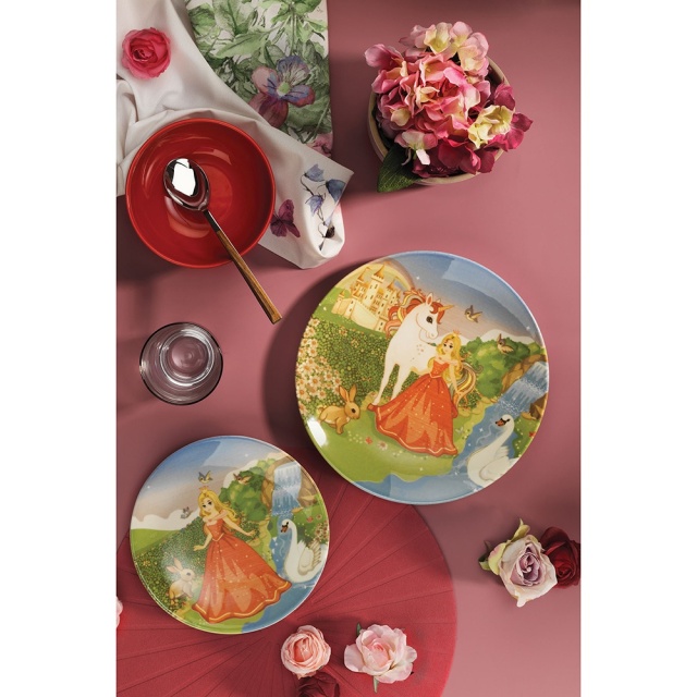 Set de masa 3 piese multicolore din ceramica Eston The Home Collection