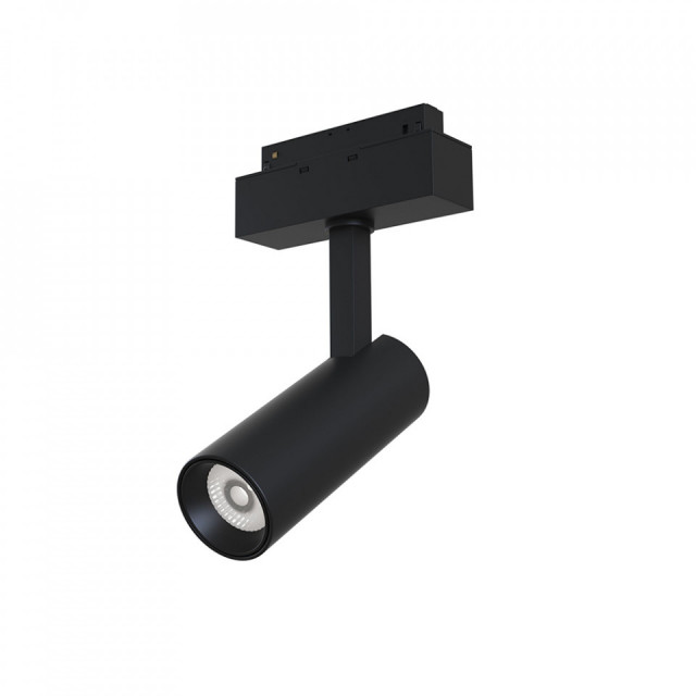 Spot negru din metal cu LED Focus S35 System Maytoni