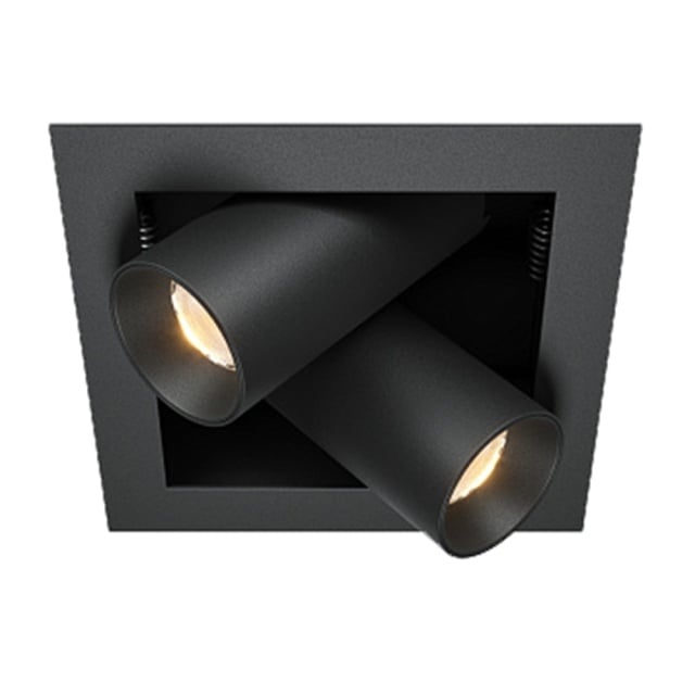 Spot negru din metal cu LED Magnum Maytoni