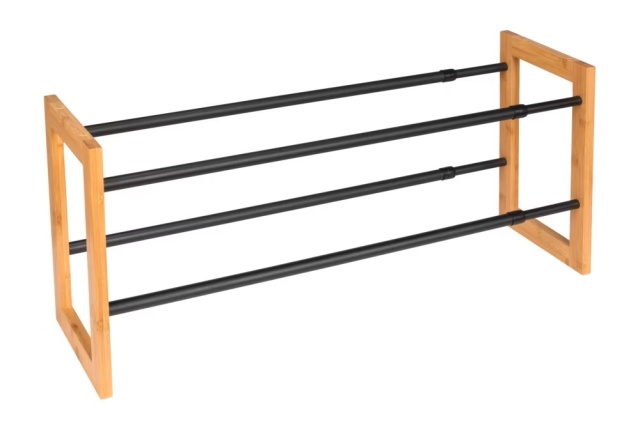 Suport extensibil pentru incaltaminte maro/negru din metal Ecori Wenko