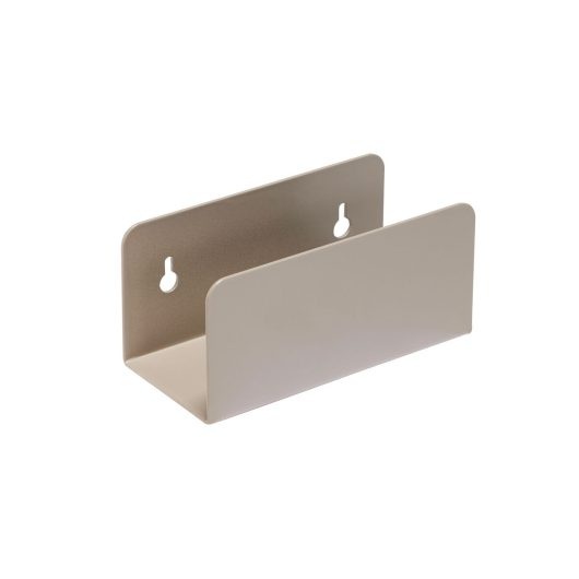 Suport pentru reviste bej nisipiu din lemn Clutch Hubsch